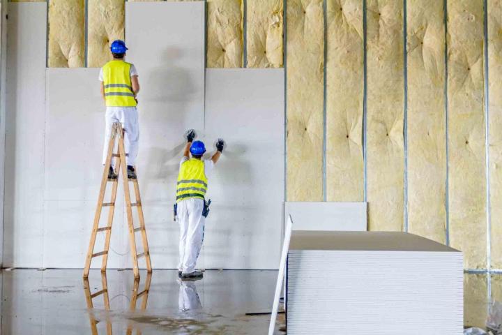 Travaux de pose de gypse Mascouche